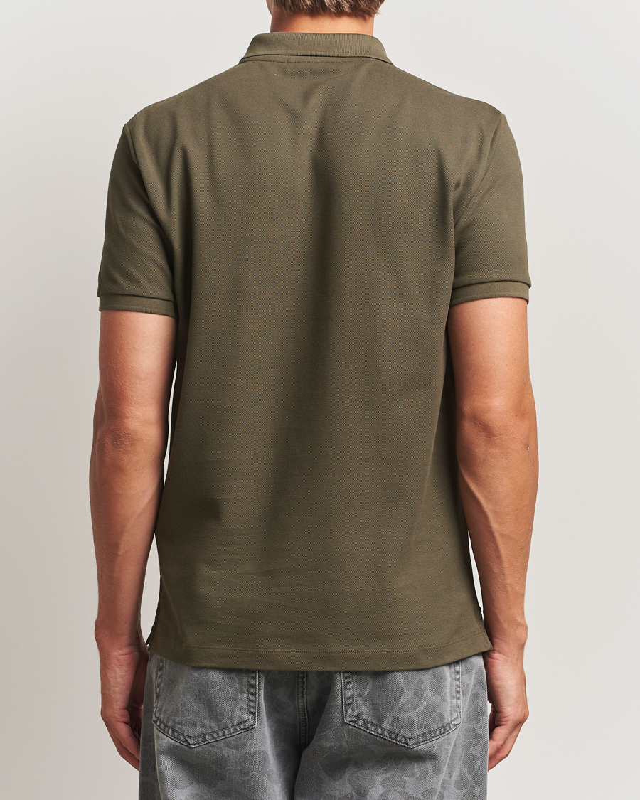 Herren | Poloshirts | Stone Island | Organic Cotton Pique Polo Military Green