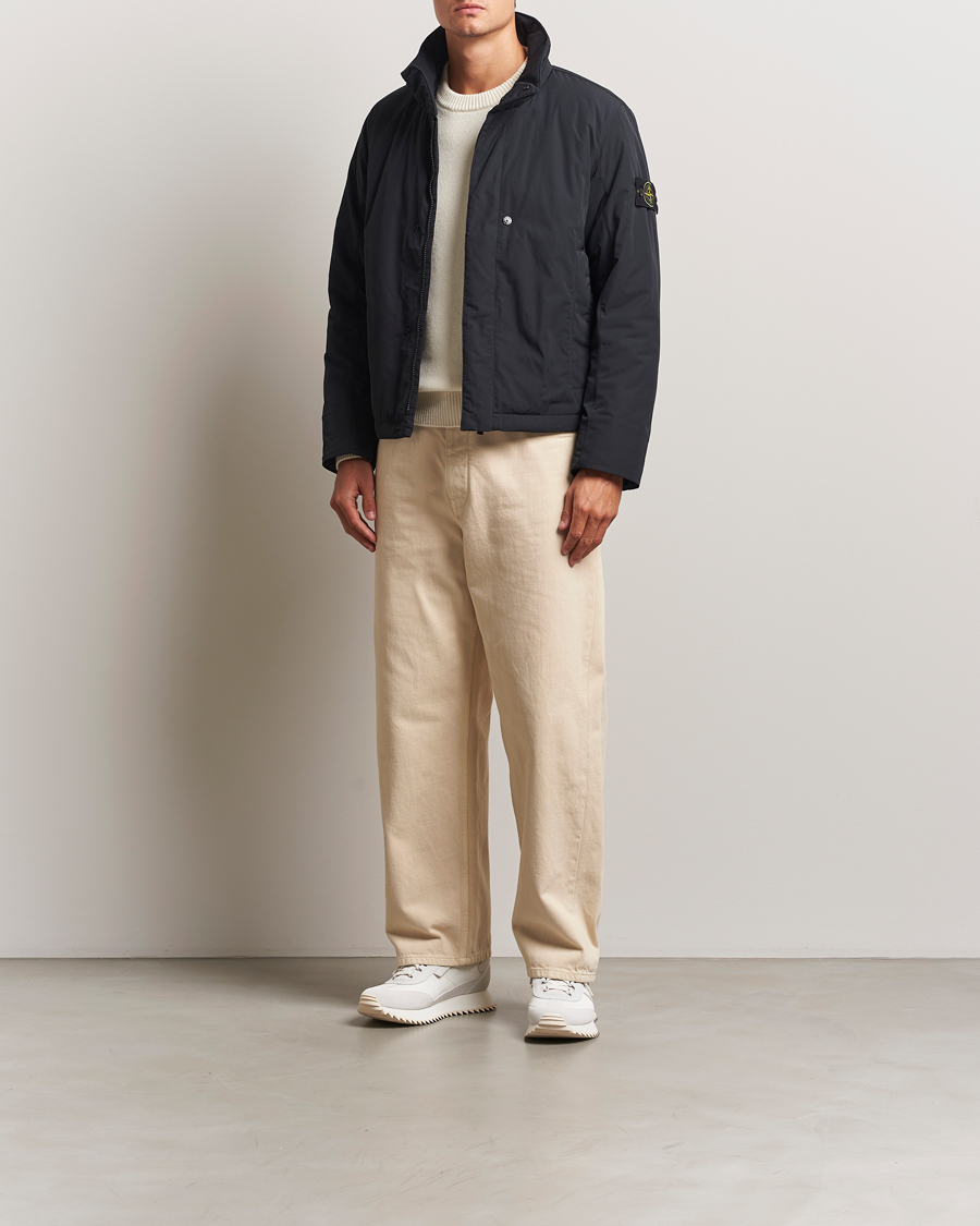 Herren | Jacken | Stone Island | Micro Twill Padded Jacket Black