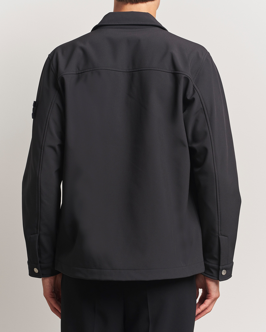 Herren | Jacken | Stone Island | Soft Shell Shirt Jacket Black