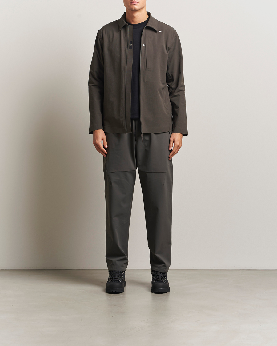 Herren | Hosen | Stone Island | Stellina Technical Jersey Pants Lead Grey
