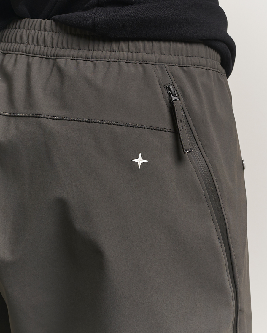Herren | Hosen | Stone Island | Stellina Technical Jersey Pants Lead Grey