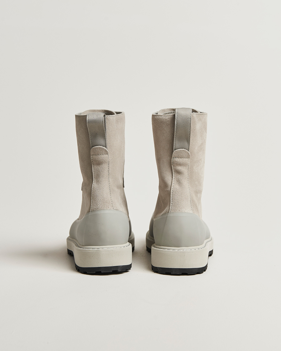 Herren | Boots | Stone Island | Suede Hiking Boots Pearl Grey