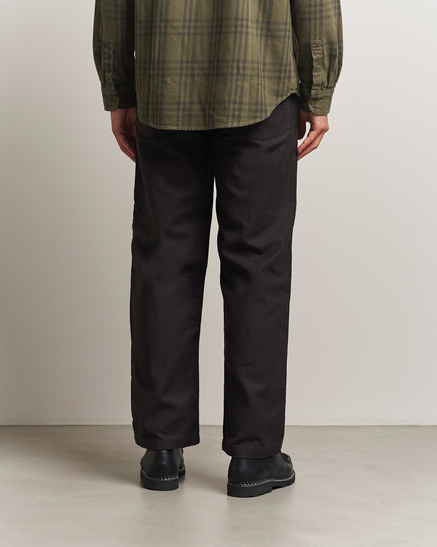 Herren | Hosen | orSlow | Regular Fit Original Sateen Fatigue Pants Black