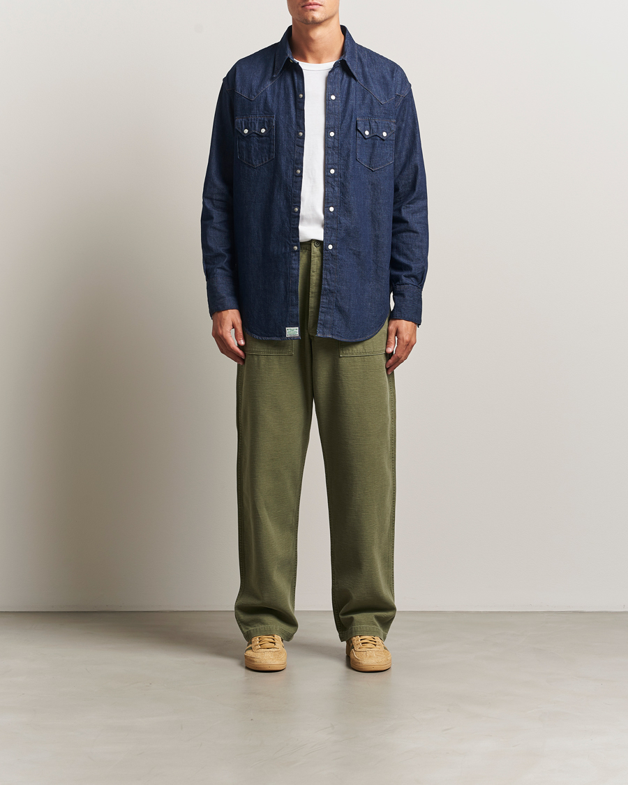 Herren | Hosen | orSlow | Vintage Fit Fatigue Pants Dark Olive