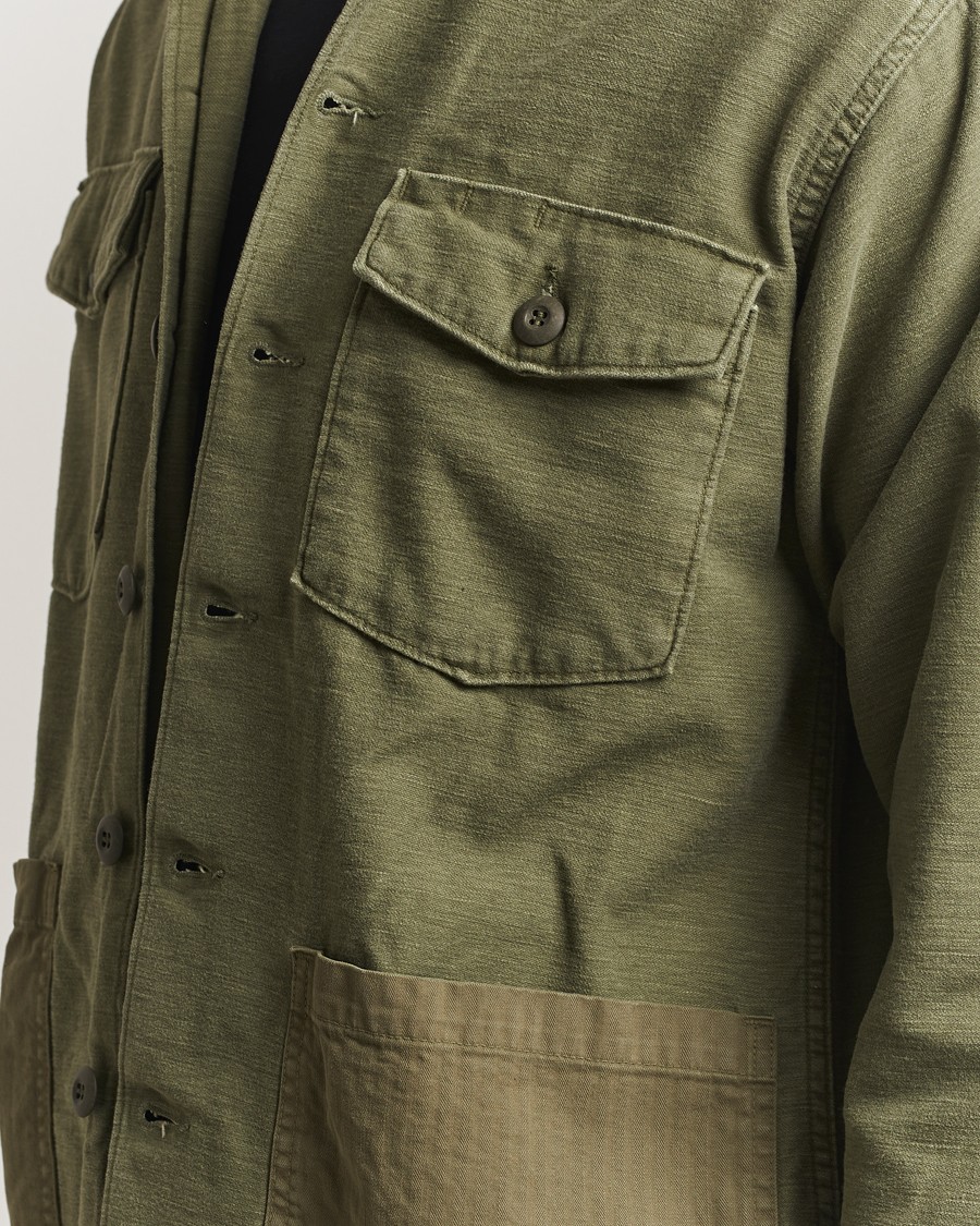 Herren | Hemden | orSlow | 4 Pockets US Army Shirt Dark Olive