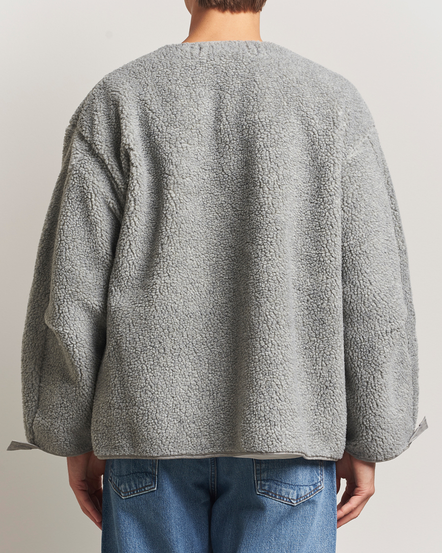 Herren | Pullover | orSlow | M-65 Tail Coat Liner Light Grey
