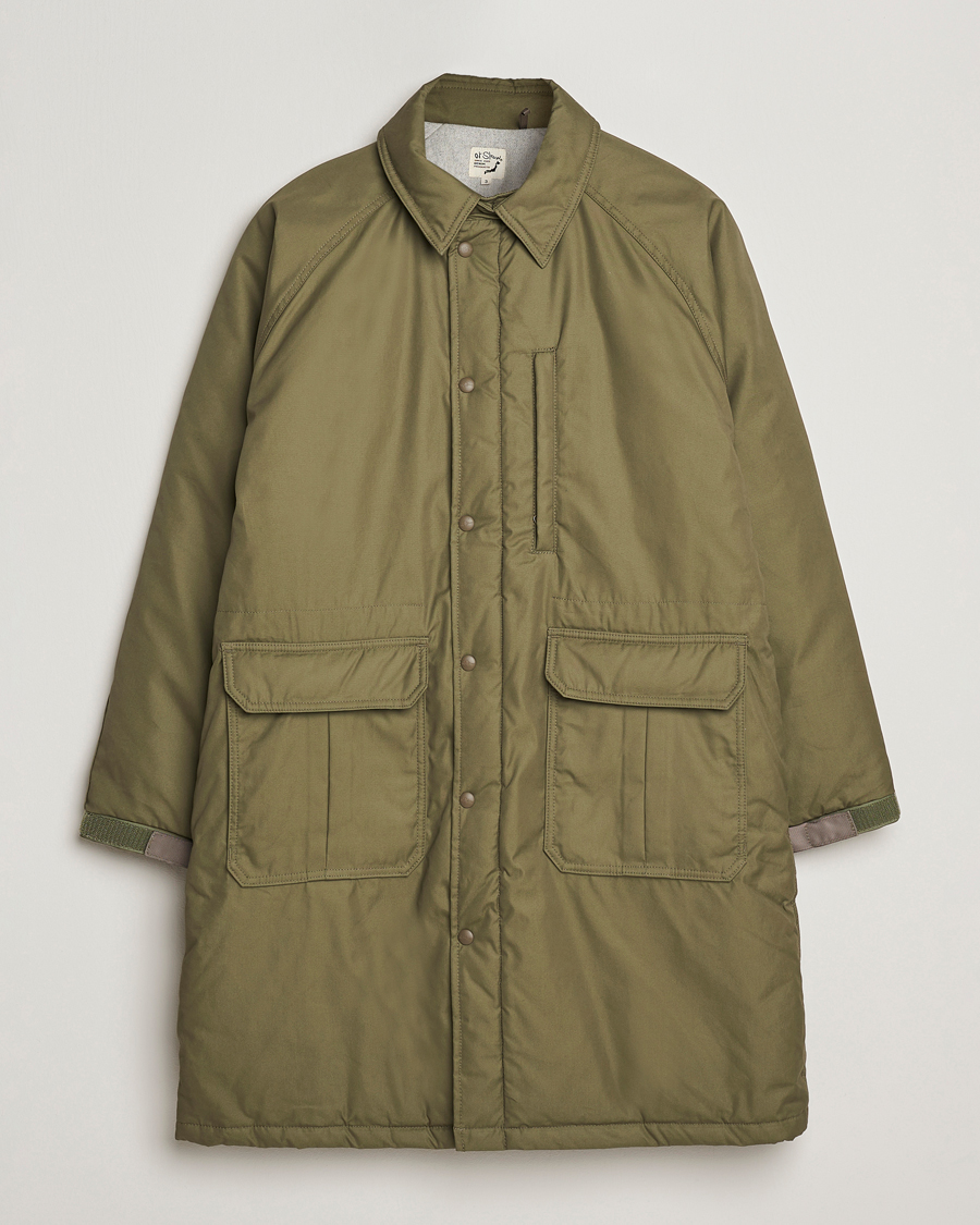 Herren | Jacken | orSlow | Padded Active Coat Army Green