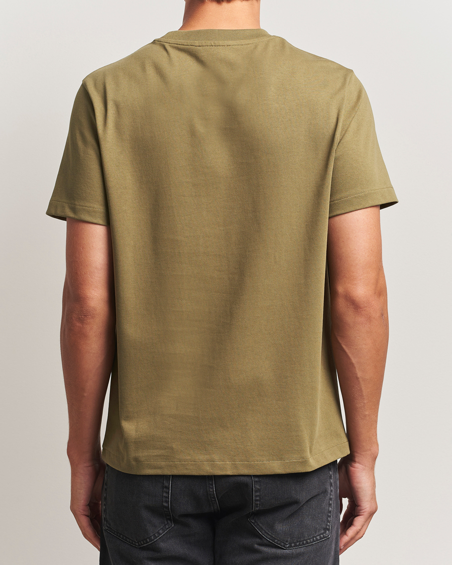Herren | T-Shirts | A.P.C. | Rue Madame T-Shirt Khaki Green