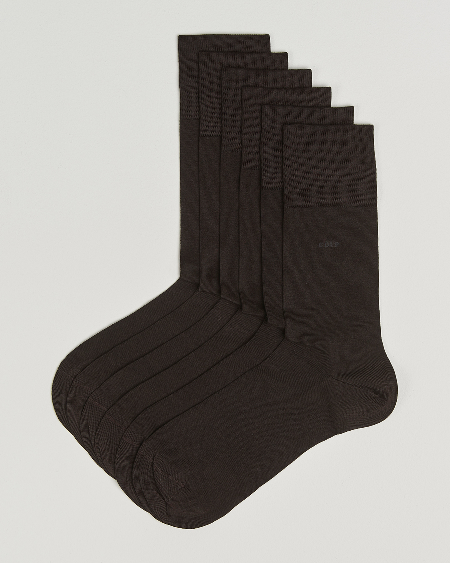 Herren | Unterwäsche | CDLP | 6-Pack Cotton Socks Dark Brown