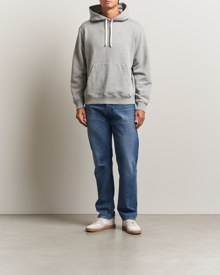 Herren | Pullover | CDLP | Cotton Hood Grey Melange