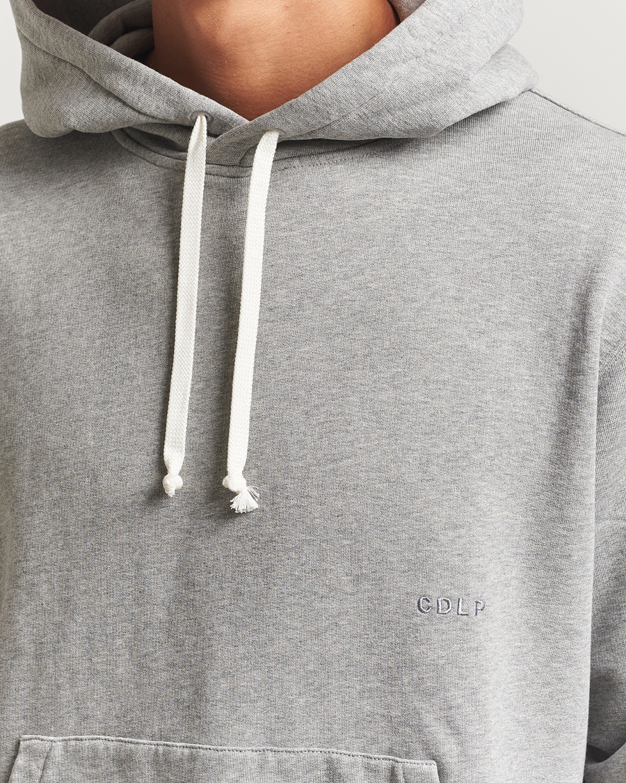 Herren | Pullover | CDLP | Cotton Hood Grey Melange