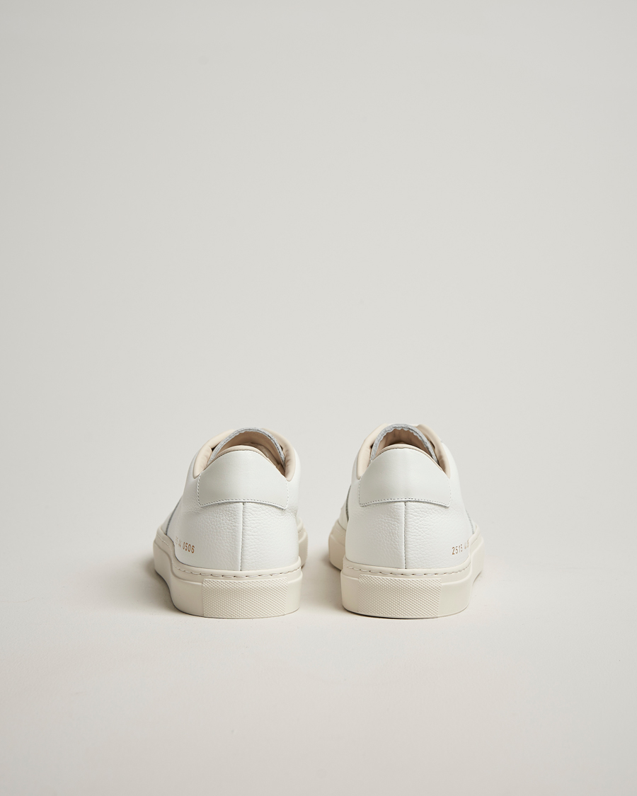 Herren | Common Projects Bball Duo Leather Sneaker White | Common Projects | Bball Duo Leather Sneaker White