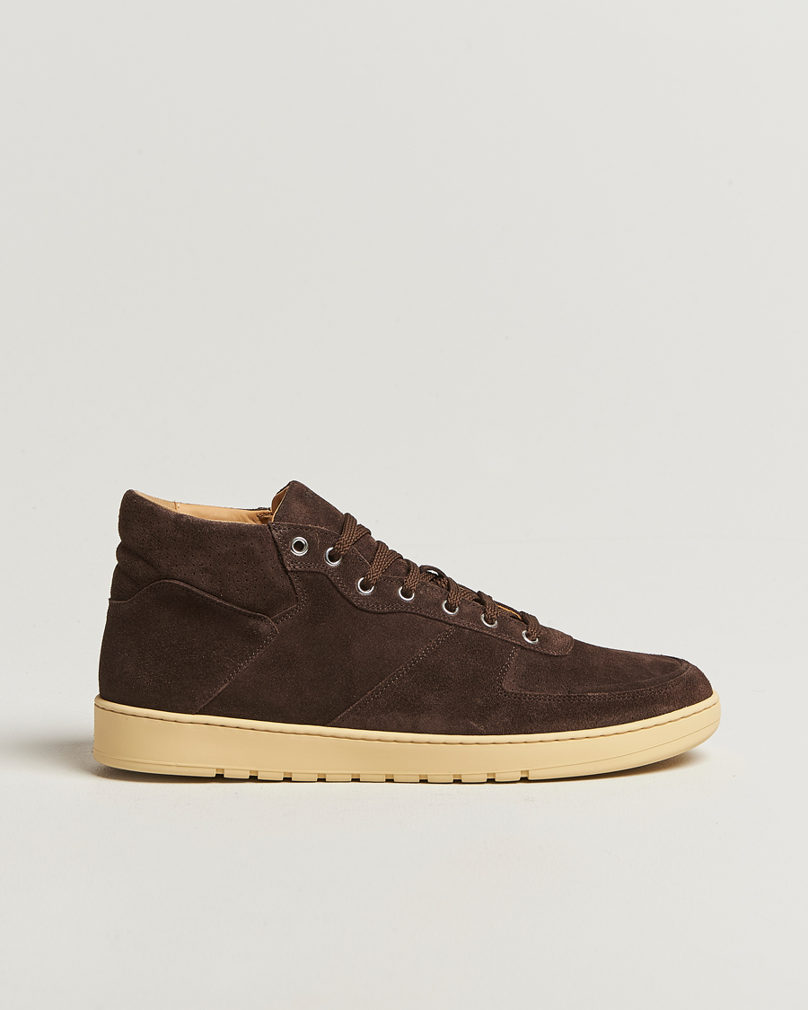 Herren | Sneaker | CQP | Center Mid Suede Sneaker Dark Brown