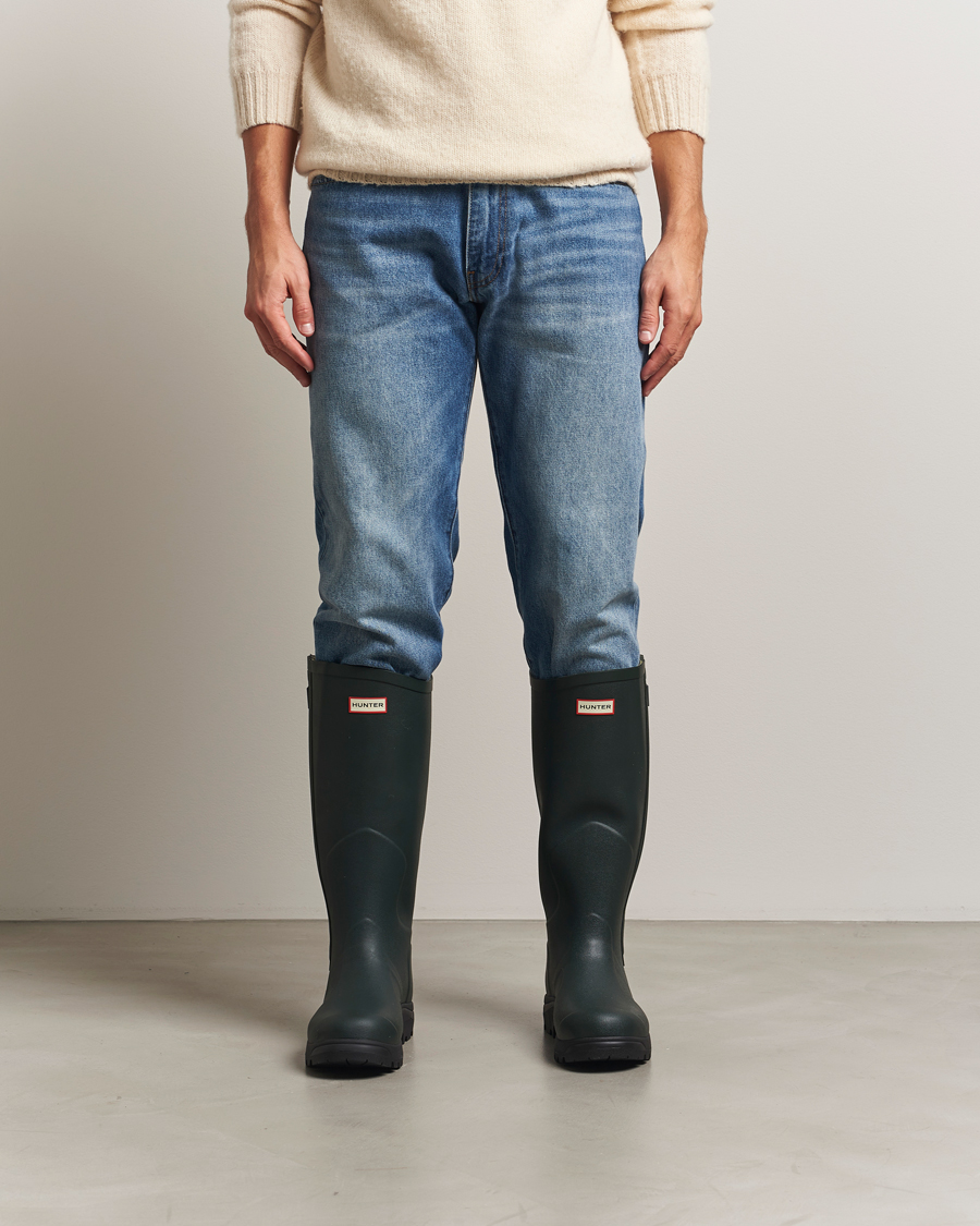 Herren | Galoschen & Gummistiefel | Hunter Boots | Balmoral Full Zip Boot Dark Olive