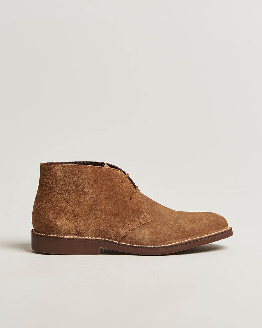 Herren | Boots | Loake Shoemakers | Sahara Suede Chukka Chestnut