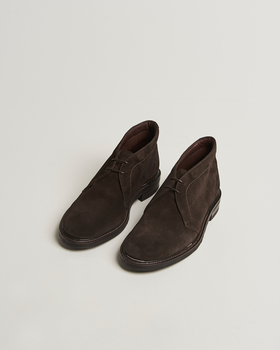 Herren | Boots | Loake 1880 | Berkeley Suede Boot Dark Brown