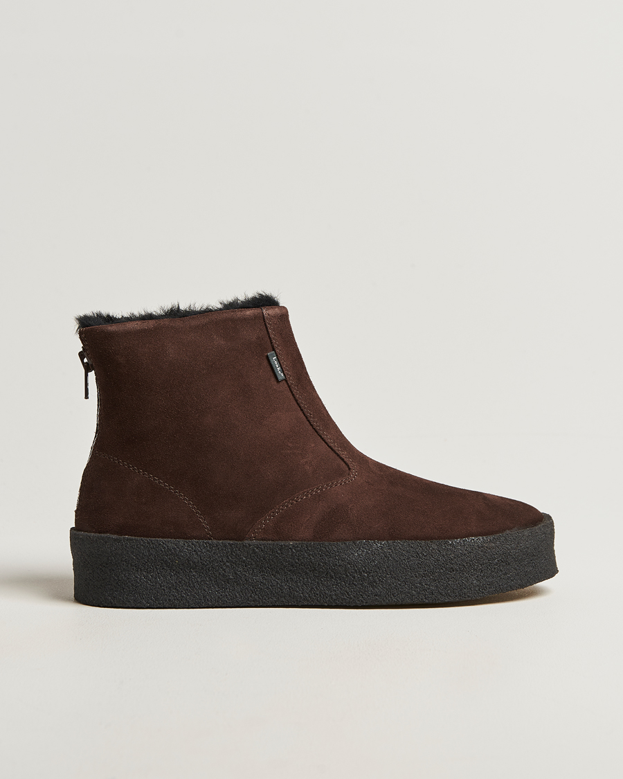 Herren | Loake 1880 Curling Sherling Boot Dark Brown | Loake 1880 | Curling Sherling Boot Dark Brown