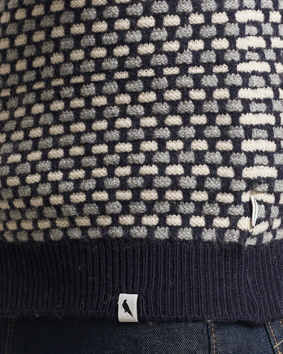 Herren | Pullover | Peregrine | Network Merino Cardigan Navy