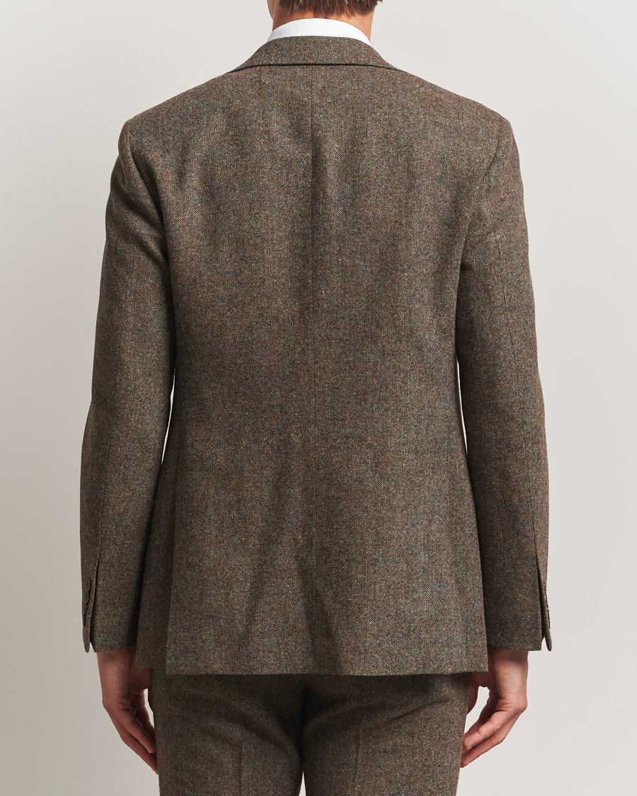 Herren | Sakkos | Walker Slater | Edward Shetland Wool Donegal Blazer Dark Green