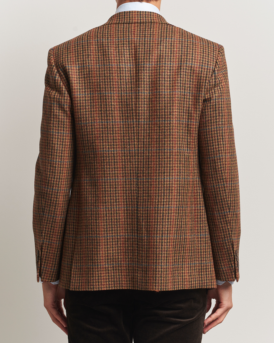Herren | Sakkos | Walker Slater | Edward Lambswool Dogtooth Blazer Brown