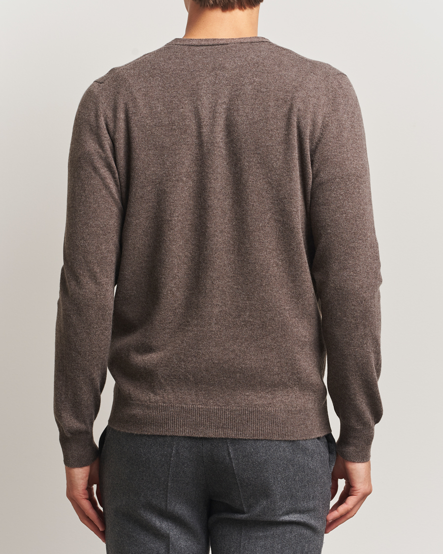 Herren | Pullover | Gran Sasso | Wool/Cashmere Cardigan Brown Melange