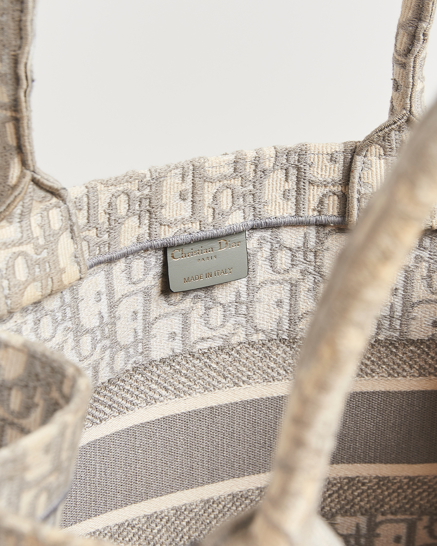 Herren | Dior Pre-Owned Medium Dior Book Tote Light grey | Dior Pre-Owned | Medium Dior Book Tote Light grey