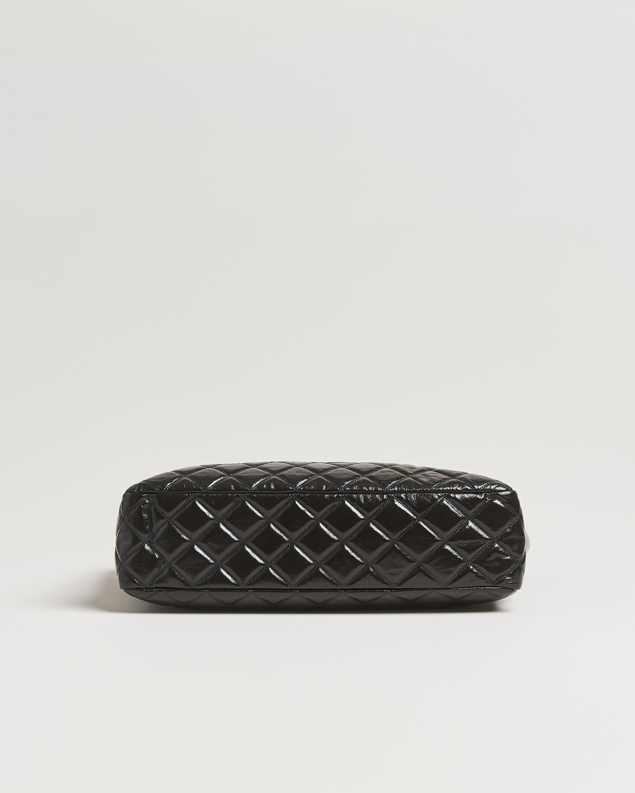 Herren | Chanel Pre-Owned Chain Tote Bag Black | Chanel Pre-Owned | Chain Tote Bag Black