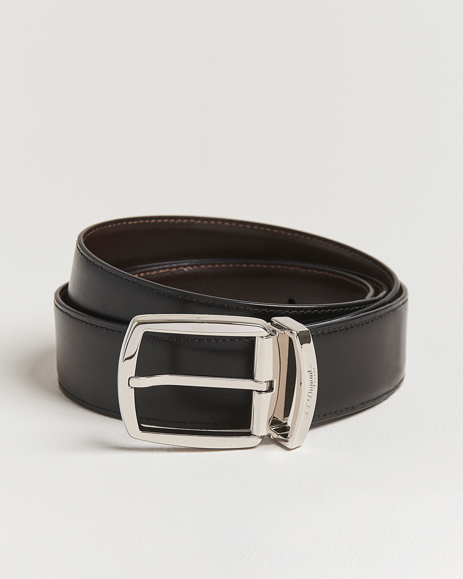 Herren | Gürtel | S.T. Dupont | Reversible Euro Belt 35mm Black/Brown