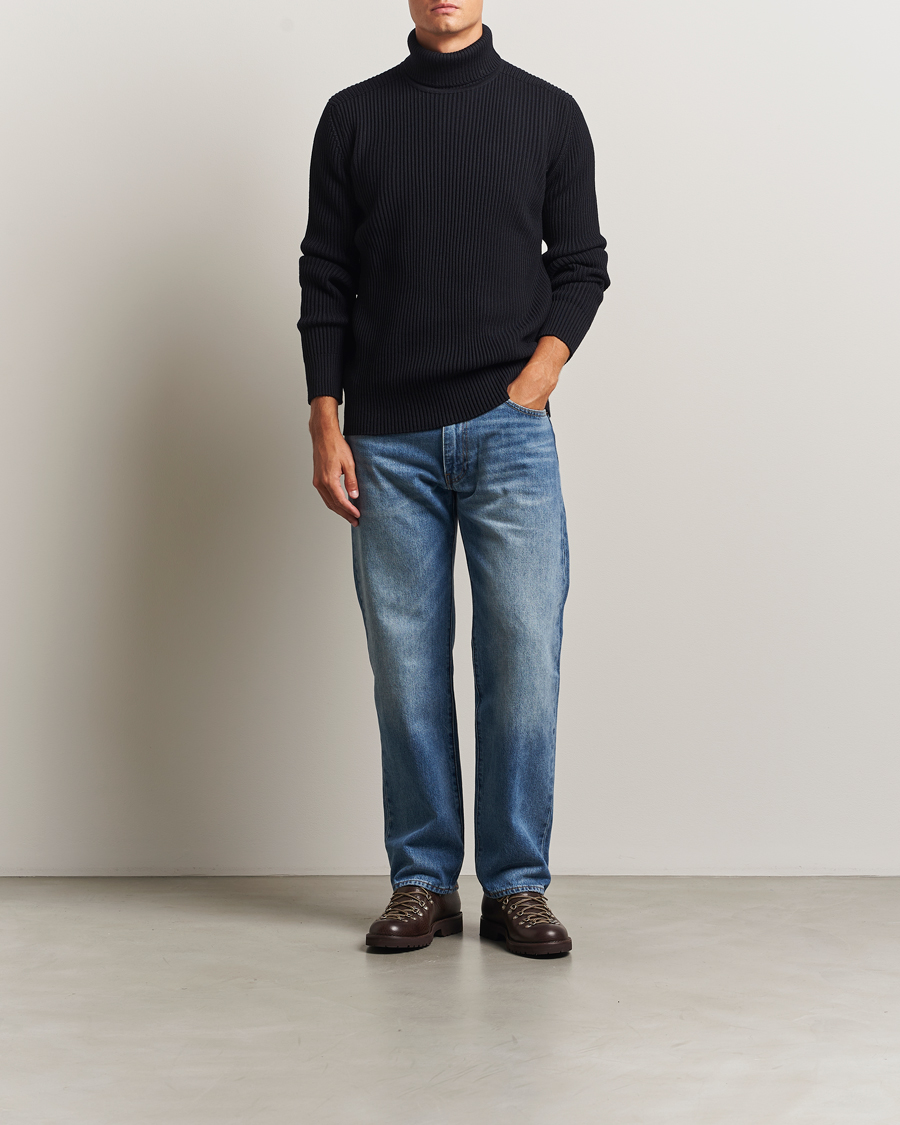 Herren | Pullover | S.N.S. Herning | Fender Wool Rollneck Navy