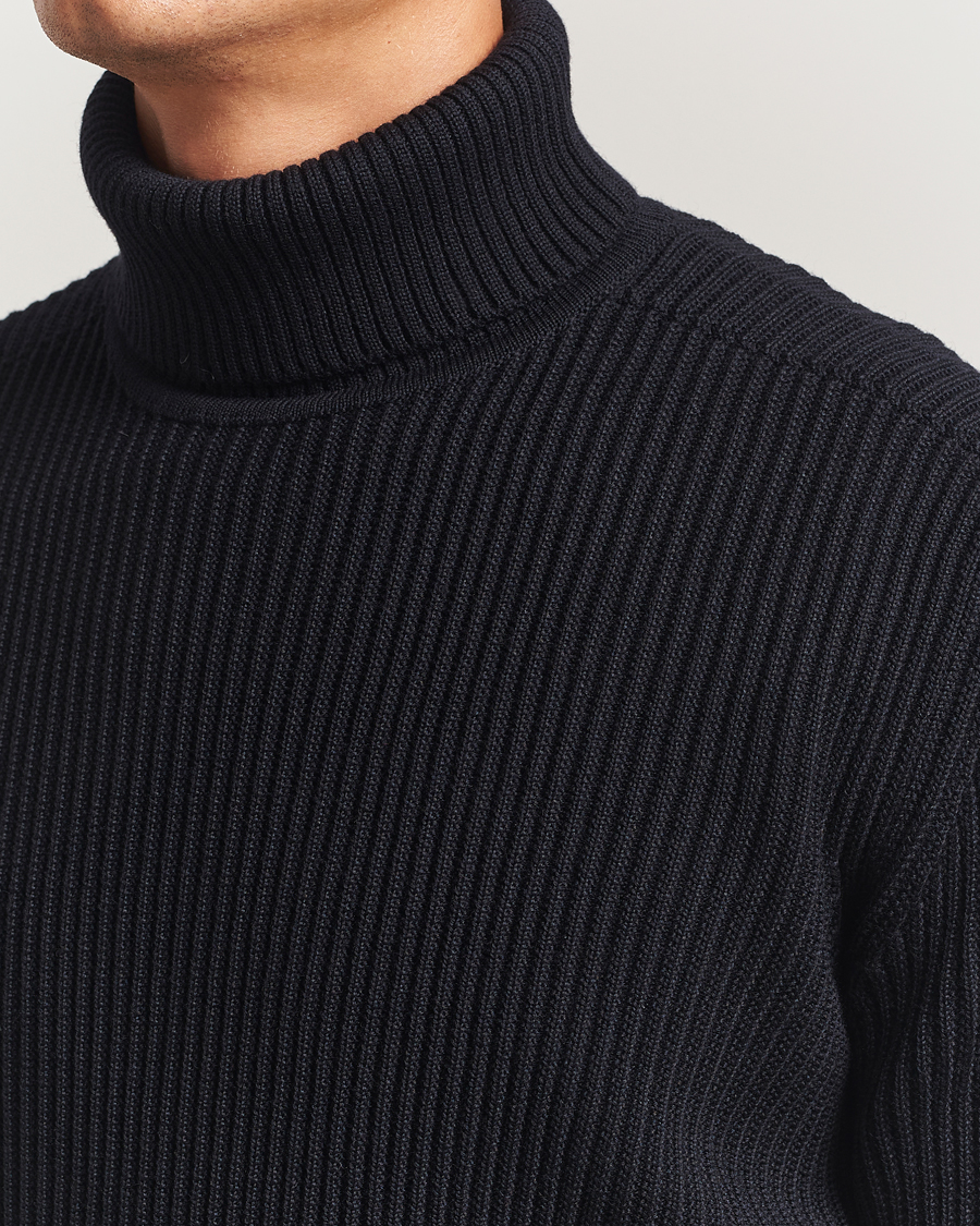 Herren | Pullover | S.N.S. Herning | Fender Wool Rollneck Navy