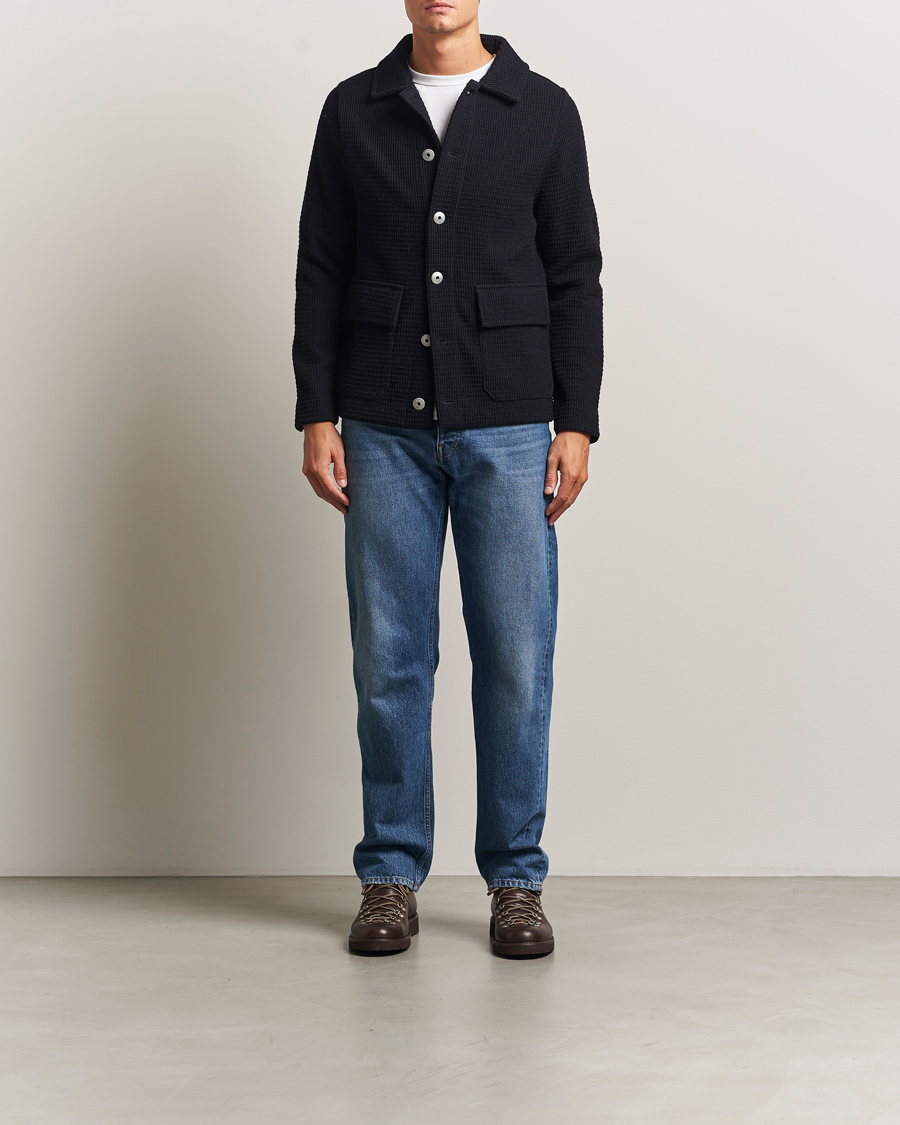 Herren | Pullover | S.N.S. Herning | Wool Chore Jacket Navy
