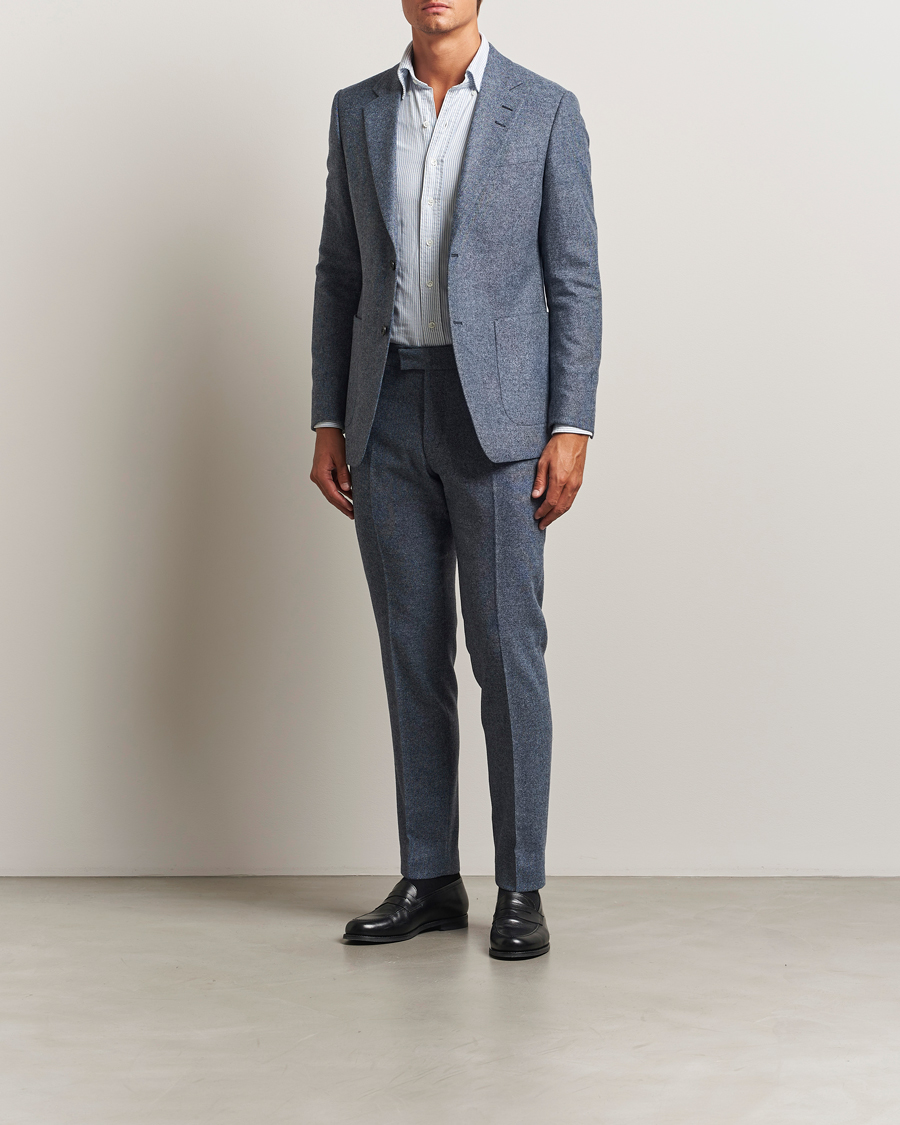 Herren | Hosen | Tiger of Sweden | Tenuta Brushed Wool Trousers Space View