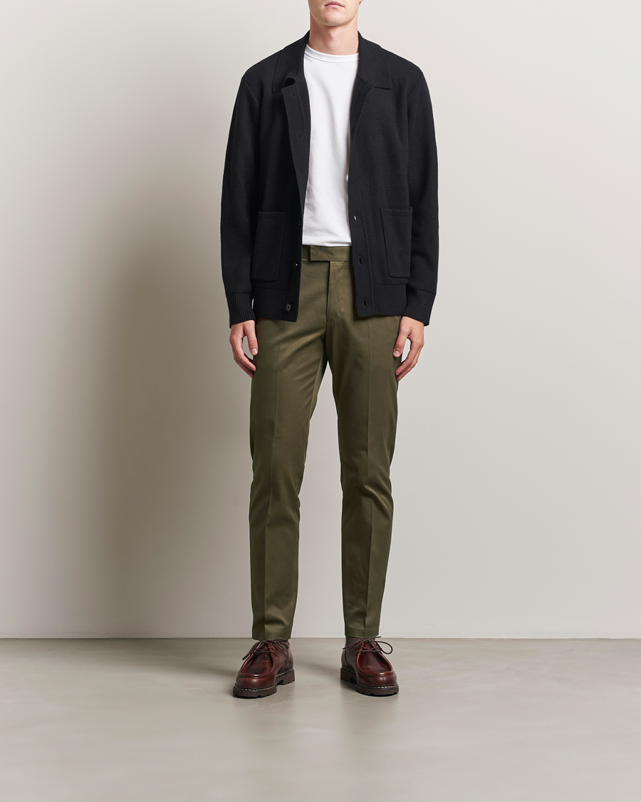 Herren | Hosen | Tiger of Sweden | Tenuta Cotton Chinos Deep Olive