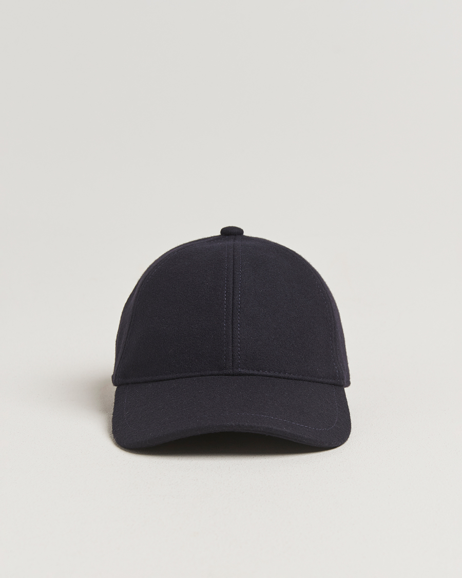 Herren | Tiger of Sweden Hent Wool/Cashmere Cap Light Ink | Tiger of Sweden | Hent Wool/Cashmere Cap Light Ink