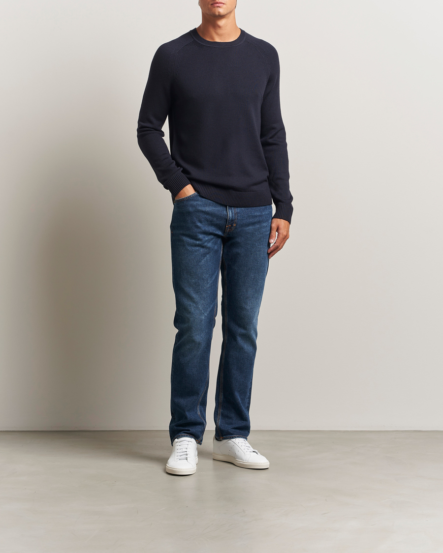 Herren | Pullover | Tiger of Sweden | Martin Merino Sweater Deep Well