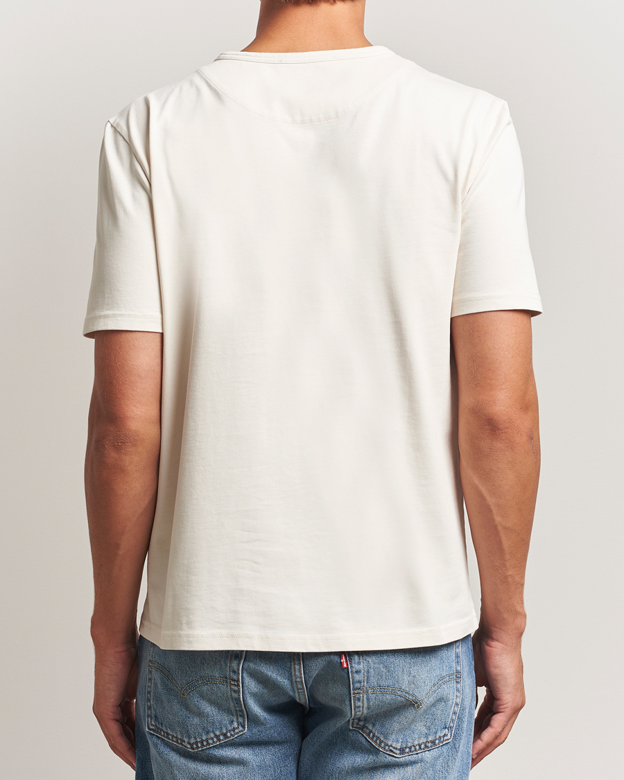 Herren | T-Shirts | Tiger of Sweden | Jake Heavy Crew Neck T-Shirt Light Ivory