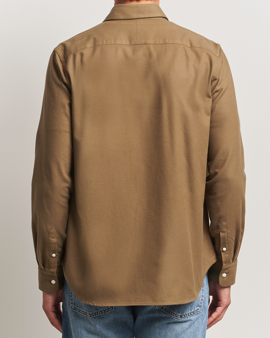 Herren | Hemden | Tiger of Sweden | Bjorn Brushed Twill Shirt Old Wolf