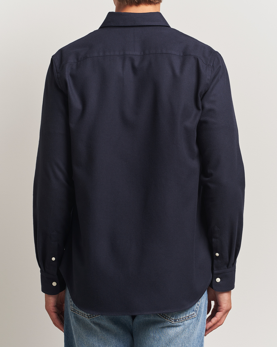 Herren | Hemden | Tiger of Sweden | Bjorn Brushed Twill Shirt Blue Function