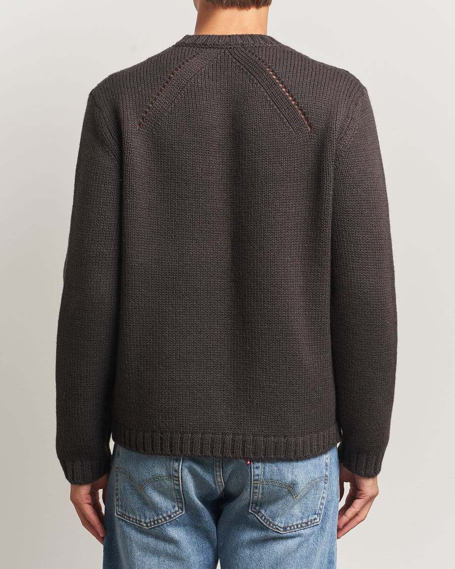 Herren | Pullover | Tiger of Sweden | Gregory Swedish Wool Knitted Sweater Triumph Steel