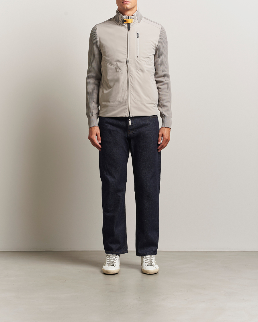 Herren | Jacken | Parajumpers | Zorba Tech Knit Hybrid Jacket Chateau Grey