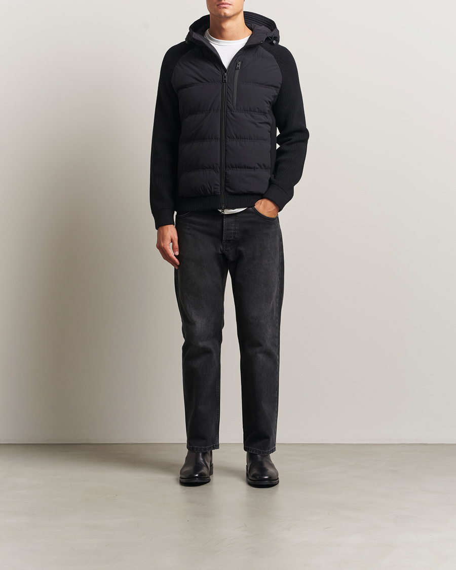 Herren | Jacken | Woolrich | Matt Stretch Hybrid Jacket Black