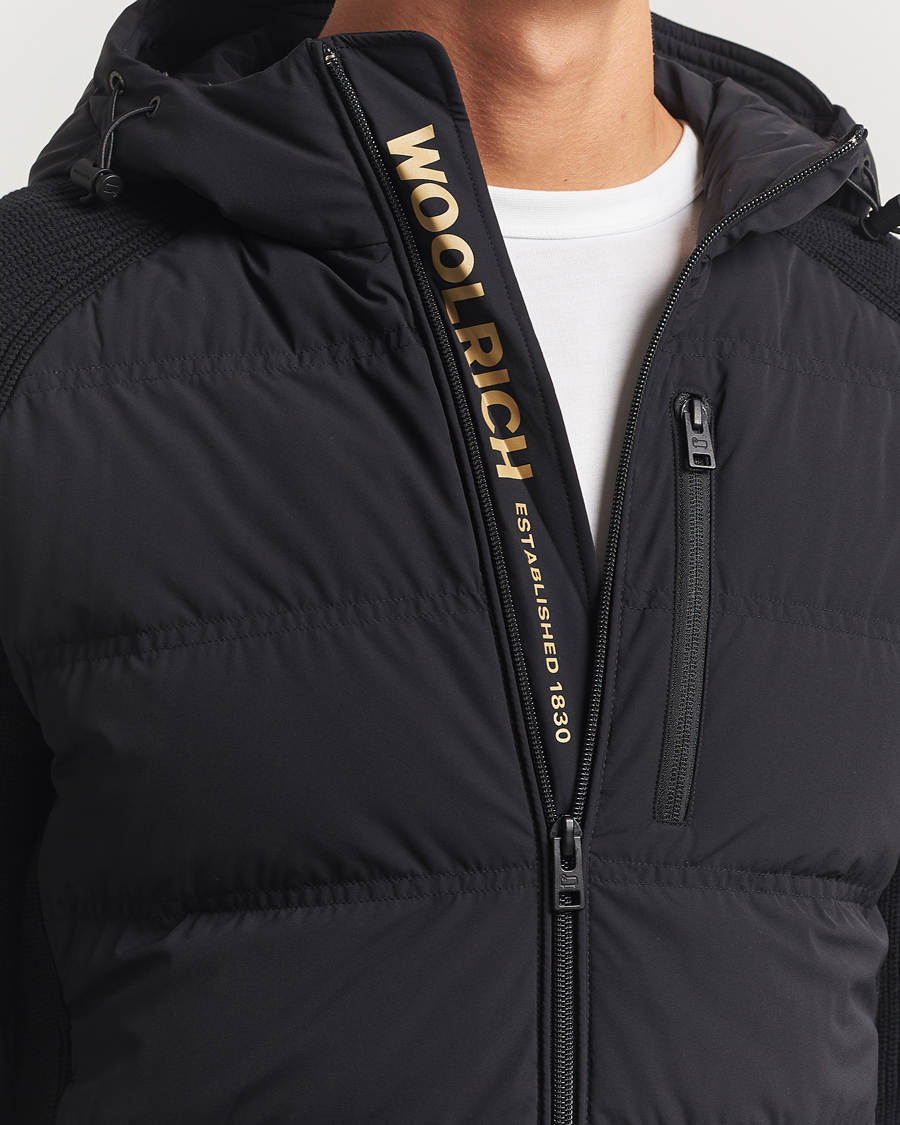 Herren | Jacken | Woolrich | Matt Stretch Hybrid Jacket Black