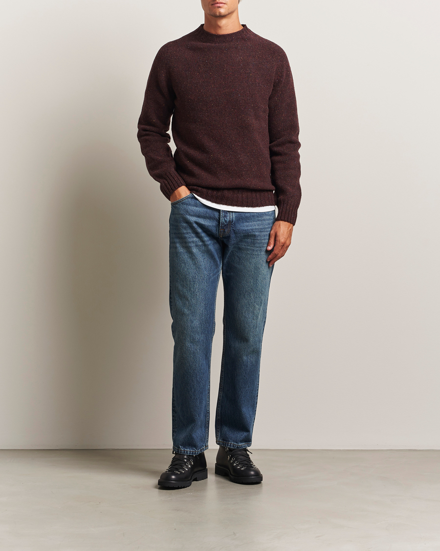 Herren | Pullover | Harley Of Scotland | Donegal Wool Crewneck Lewis