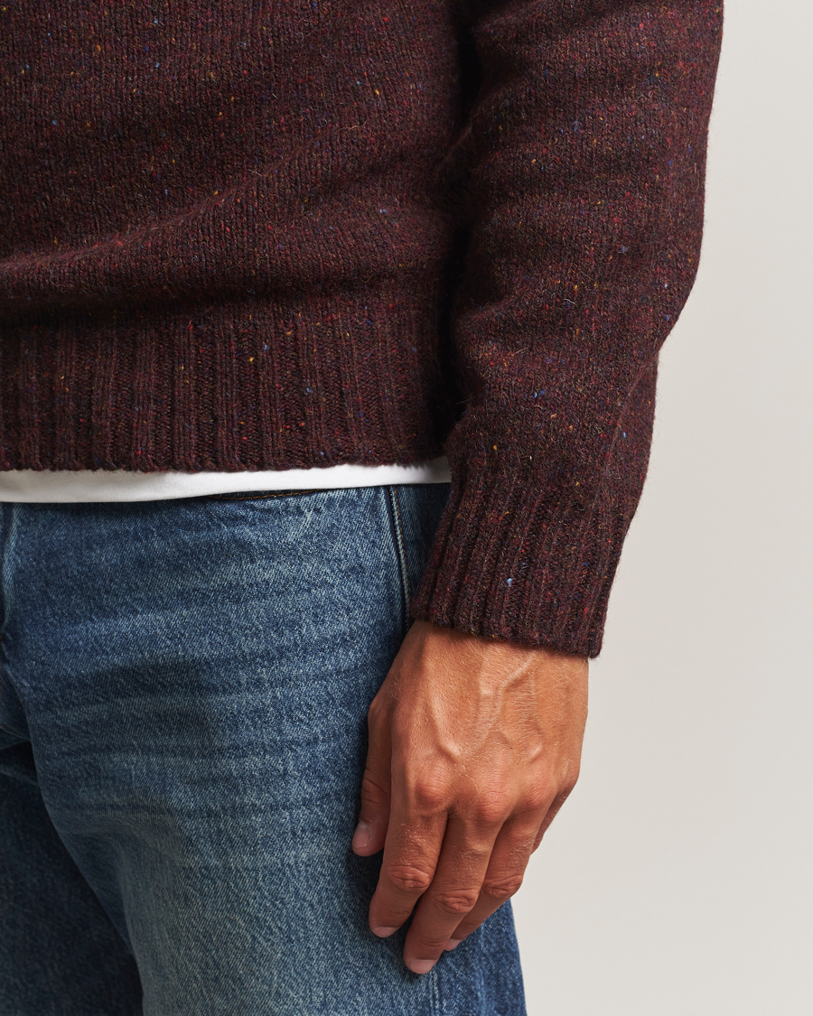 Herren | Pullover | Harley Of Scotland | Donegal Wool Crewneck Lewis