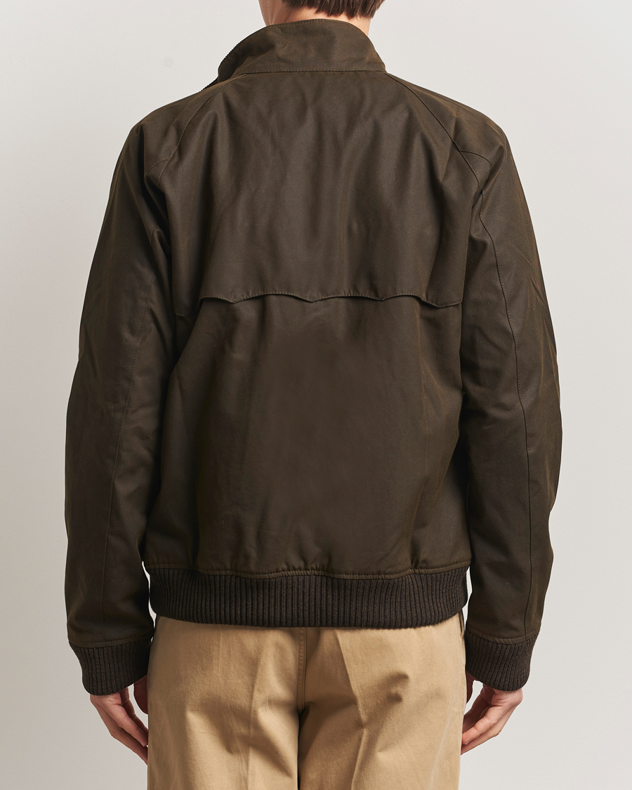 Herren | Jacken | Baracuta | Barbour x Porton Waxed Jacket Olive