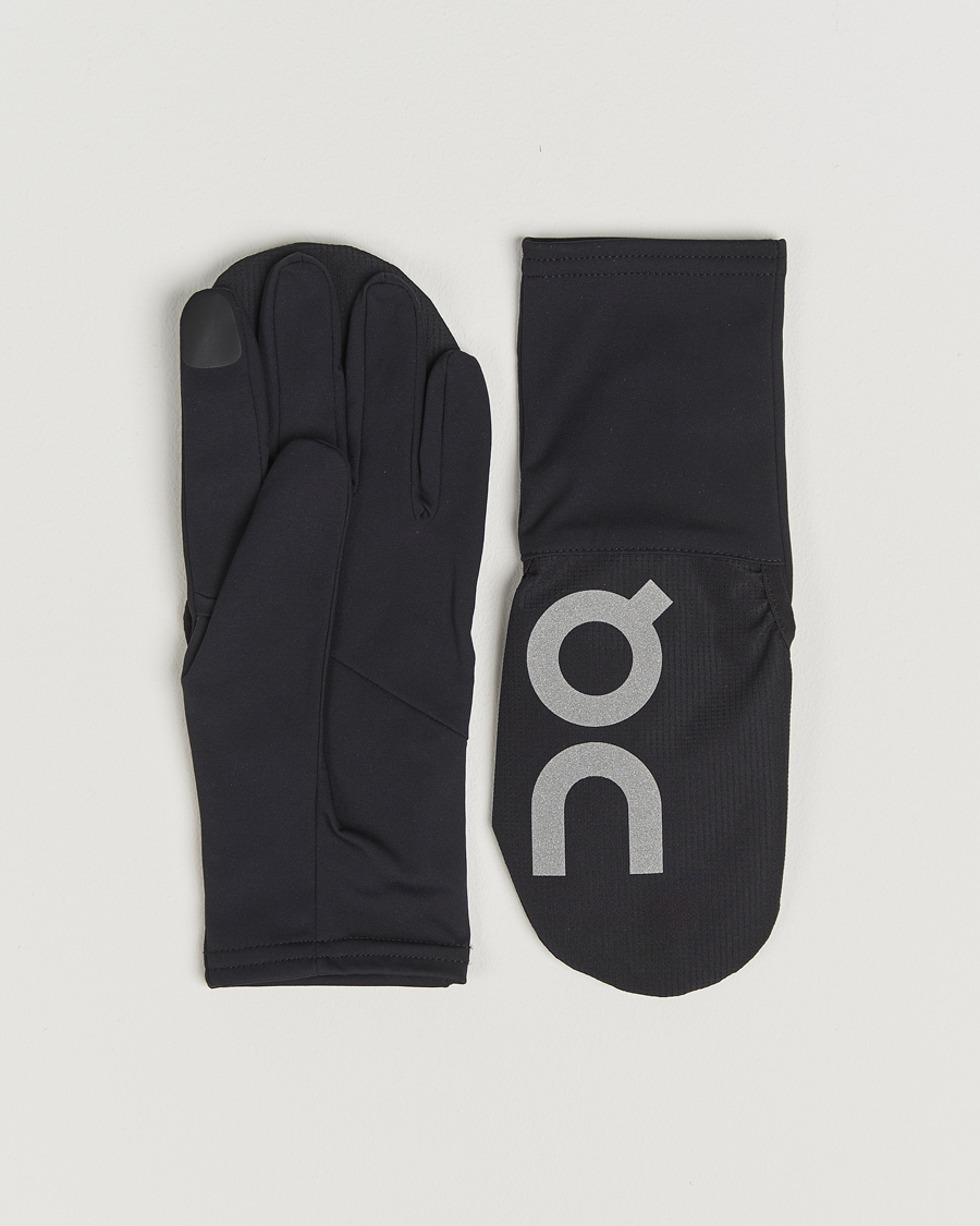 Herren | ON Running Gloves Black | On | Running Gloves Black