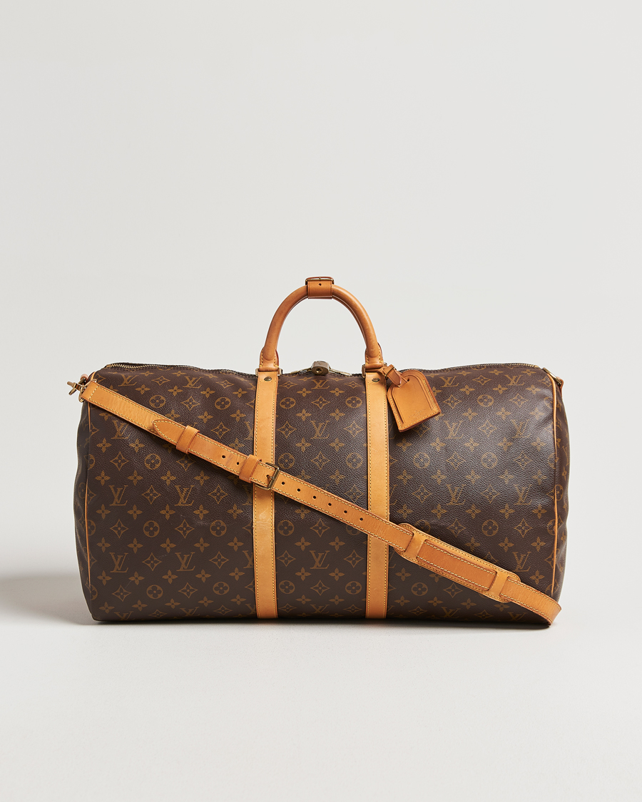 Herren | Louis Vuitton Pre-Owned Keepall Bandoulière 55 Monogram | Louis Vuitton Pre-Owned | Keepall Bandoulière 55 Monogram
