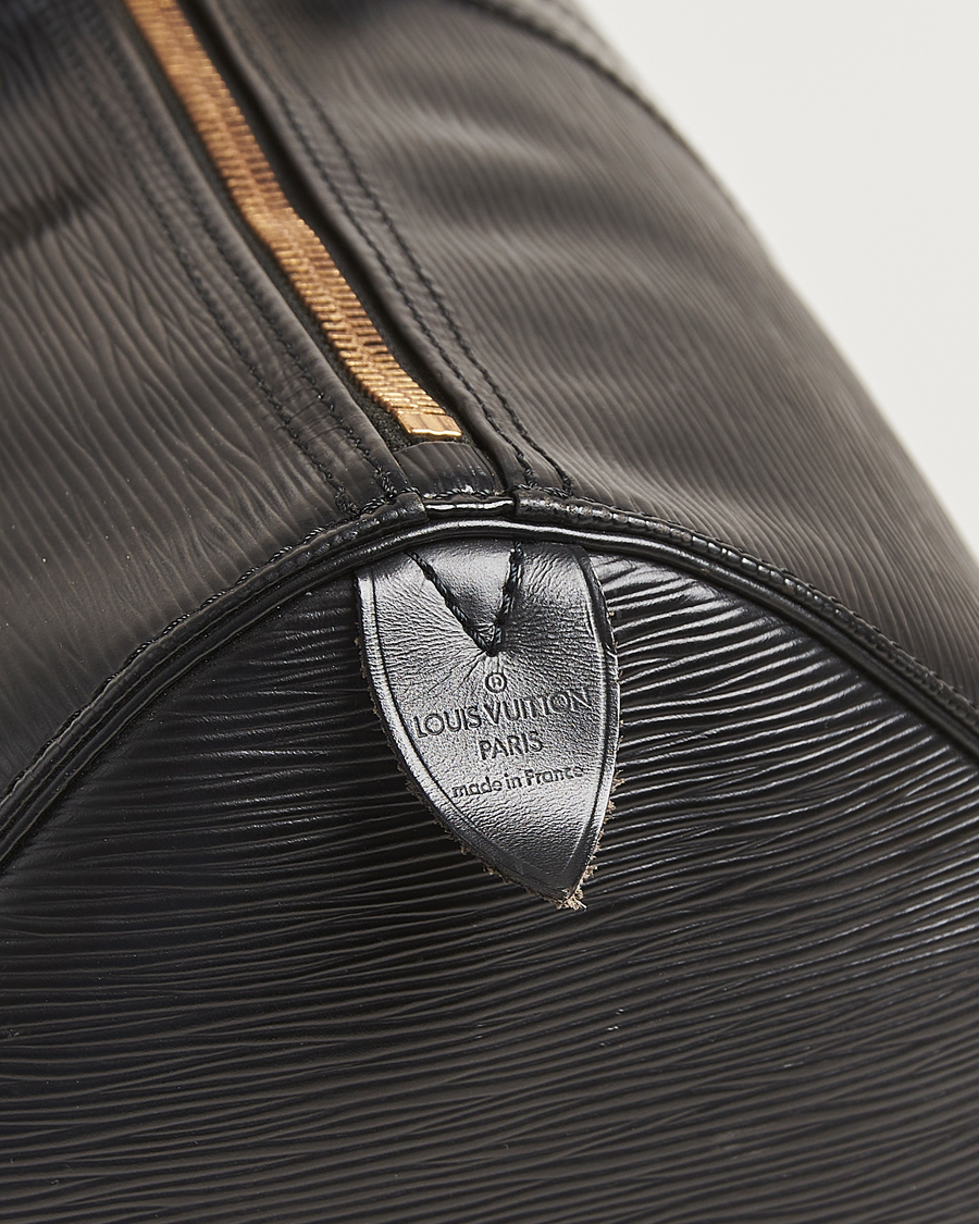Herren | Louis Vuitton Pre-Owned Keepall 50 Epi Leather Black | Louis Vuitton Pre-Owned | Keepall 50 Epi Leather Black