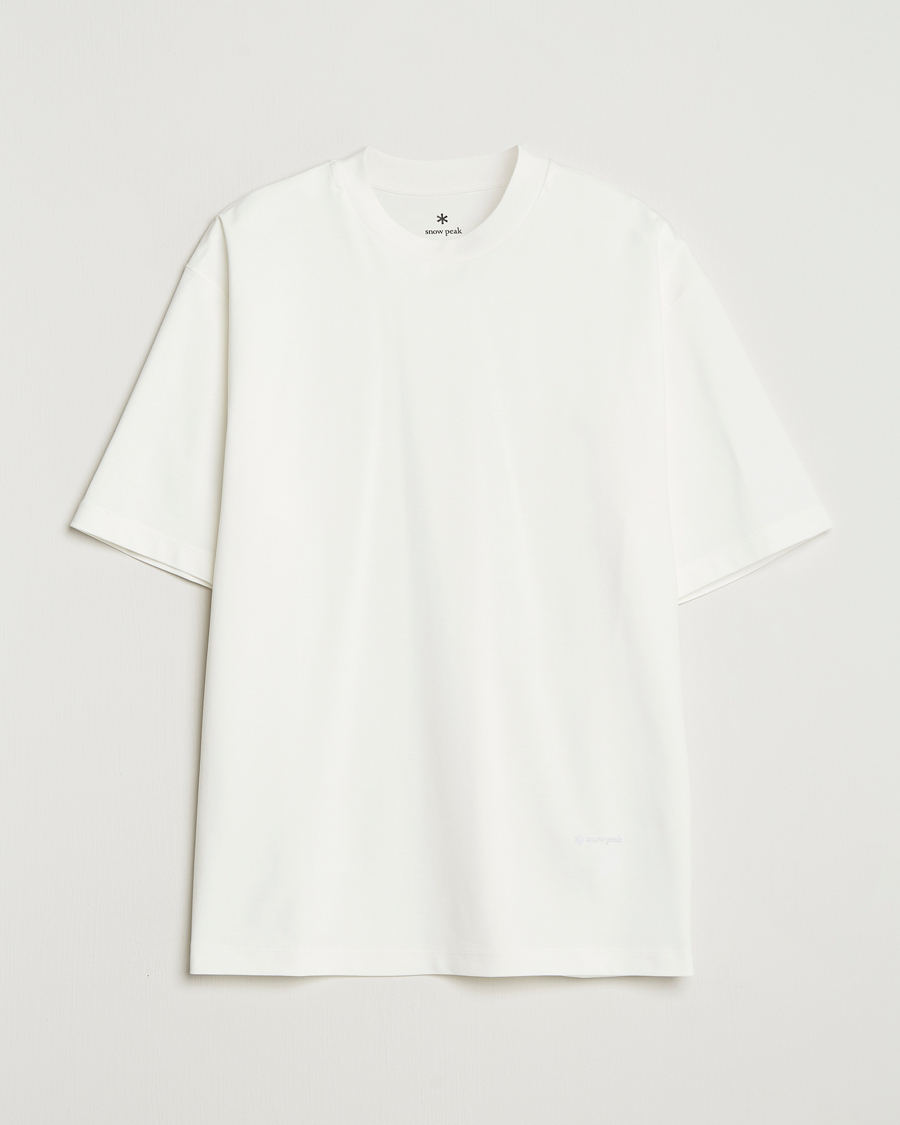 Herren | T-Shirts | Snow Peak | Organic Cotton T-Shirt White