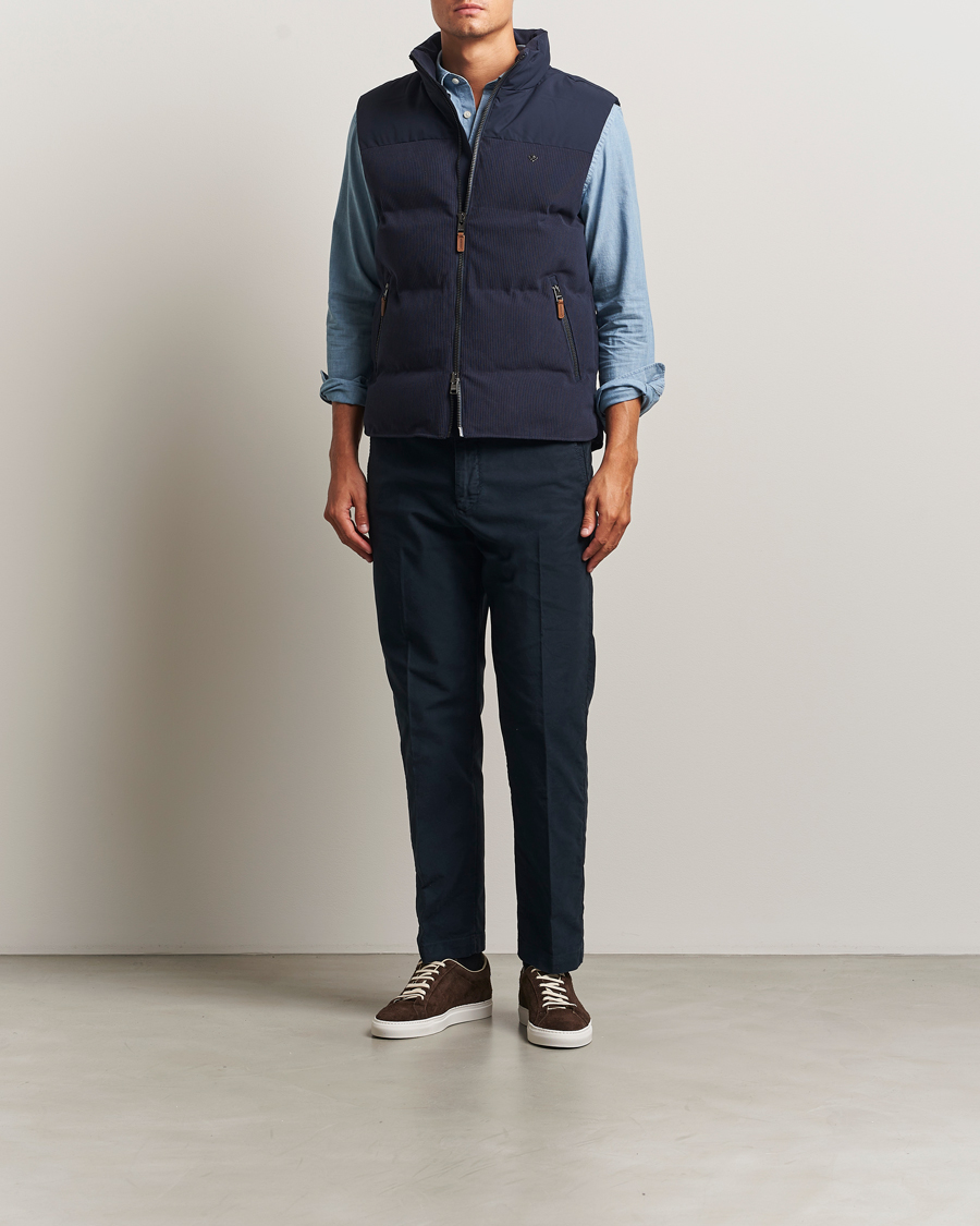 Herren | Westen | Morris | Catton Puffer Vest Navy